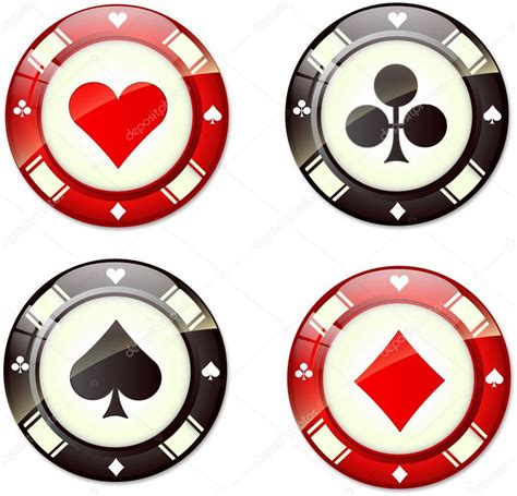Quadrinhos fichas de poker
